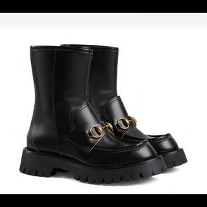 Gucci Horsebit embellished boots